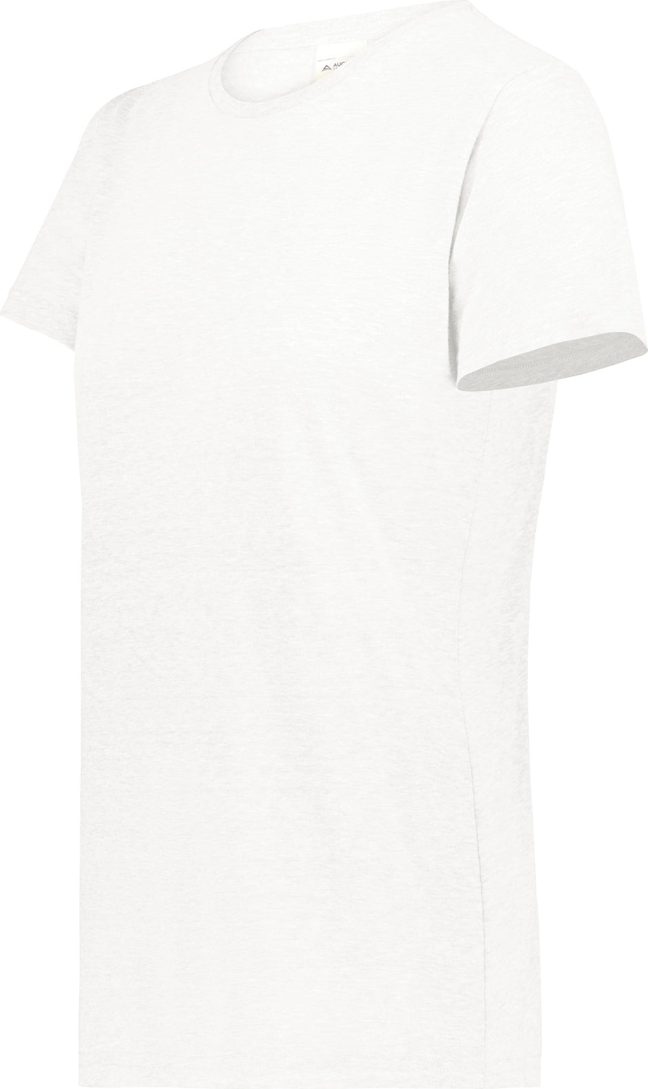 WHITE LDS ALL-DAY C/B TRI BLND TEE