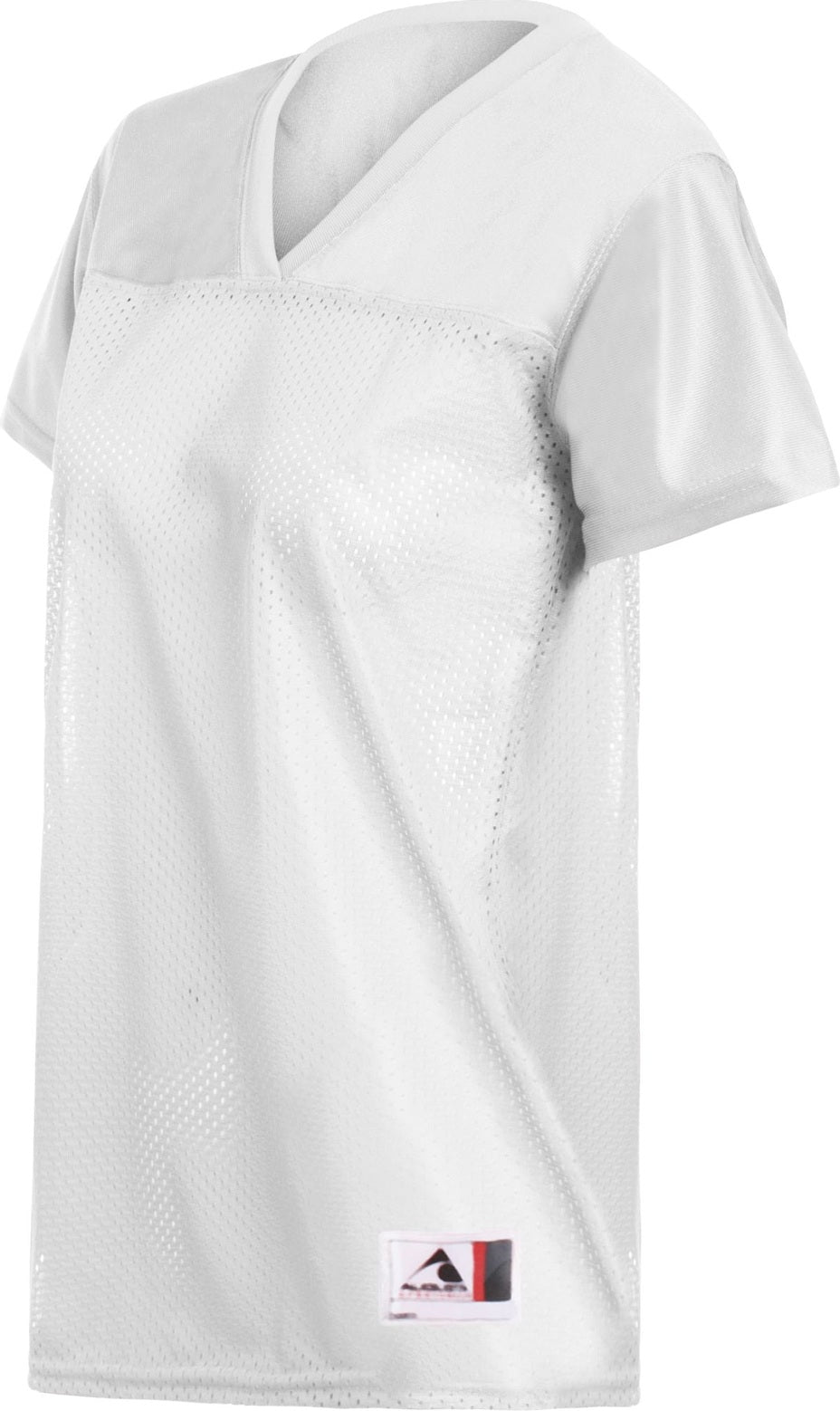 WHITE LDS JR FIT REPLICA FOOTBALL T