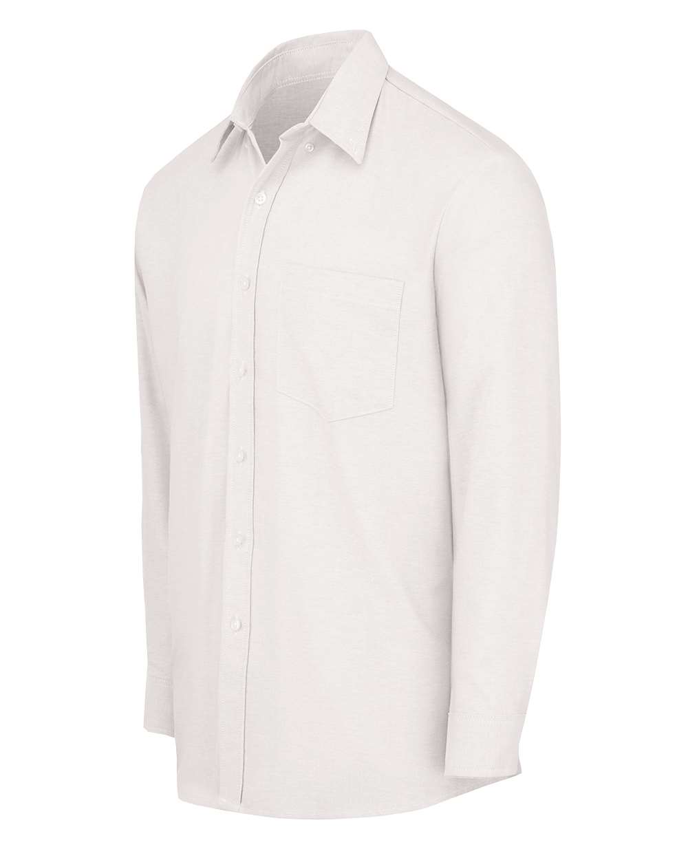 White Long Sleeve Oxford Shirt - SSS36