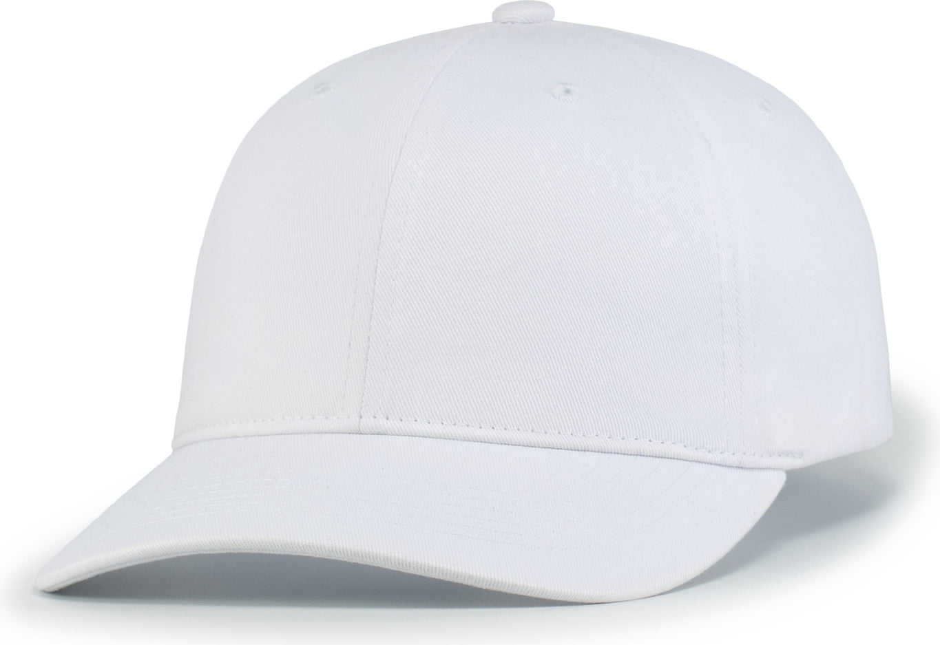 WHITE LOW-PRO UNSTRUCTURED SNAPBACK