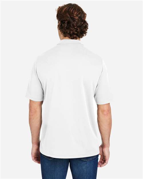 White Men&#39;s Market Snag Protect Mesh Polo - CE104