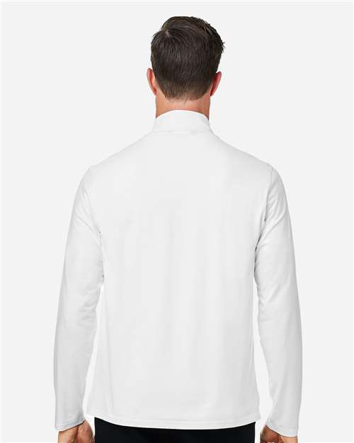 White Men&#39;s Raleigh Stretch Quarter-Zip Pullover - DG425