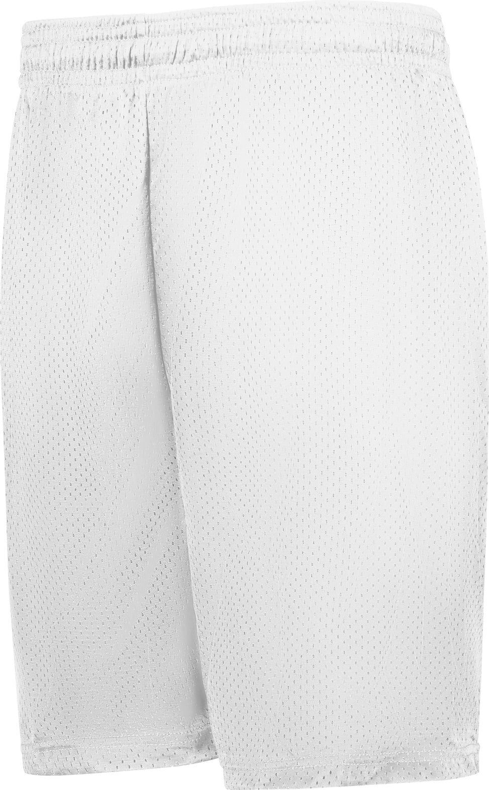 WHITE MESH/TRICOT SHORT