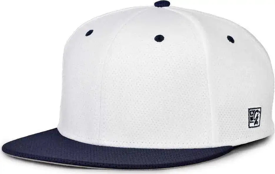 The Game Gb905 Brrr Instant Cooling Cap - White Navy - 6 1/2’’ - 3/4’’