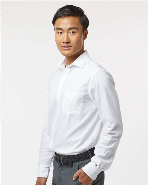 White New England Cotton Oxford Shirt - 13TH106