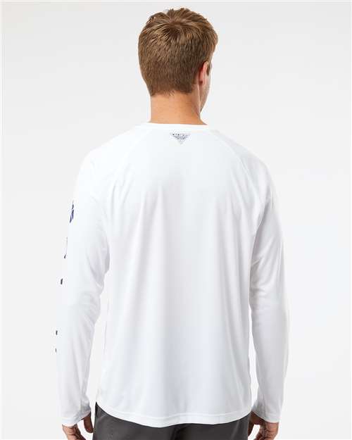 White/ Nightshade PFG Terminal Tackle™ Long Sleeve T-Shirt - 138826