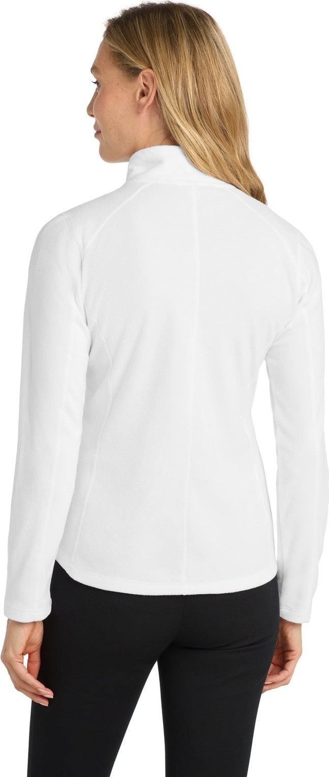 White Port Authority Women's Microfleece Jacket. L223