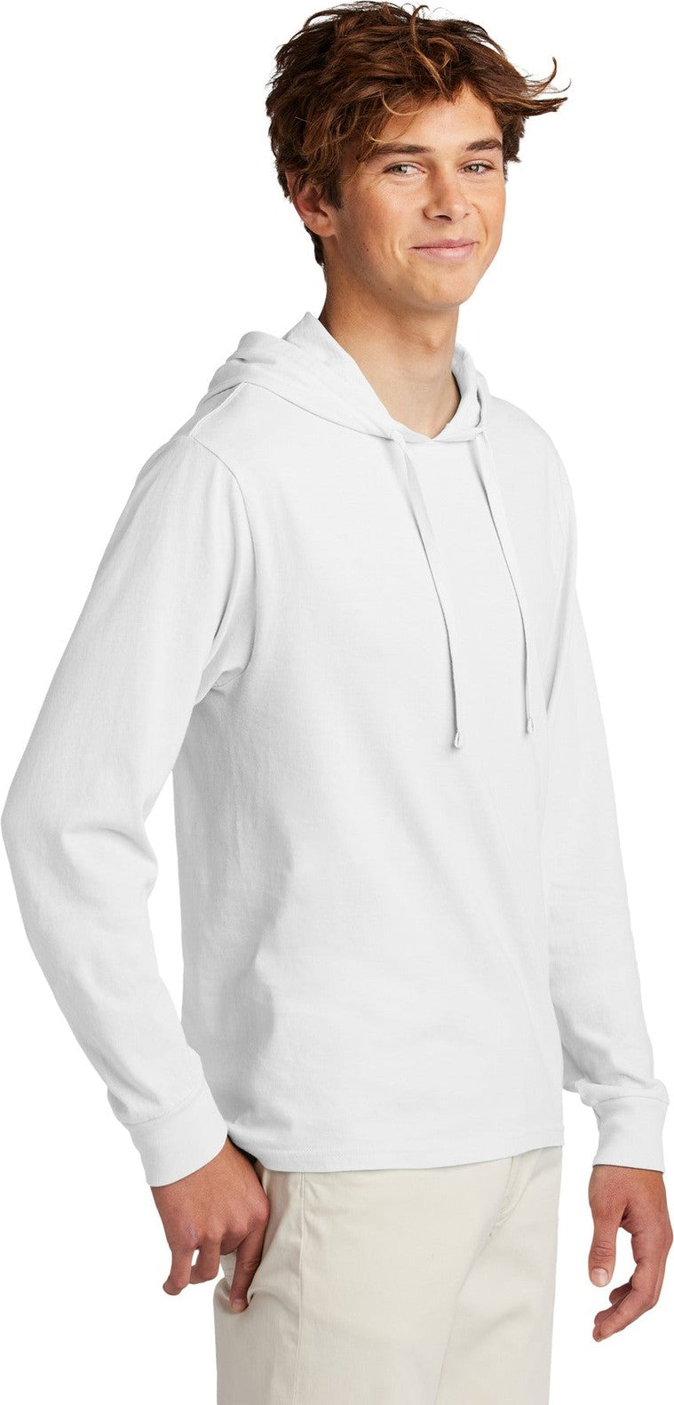 White Port & Co Beach Wash Garment-Dyed Pullover Hooded Tee PC099H