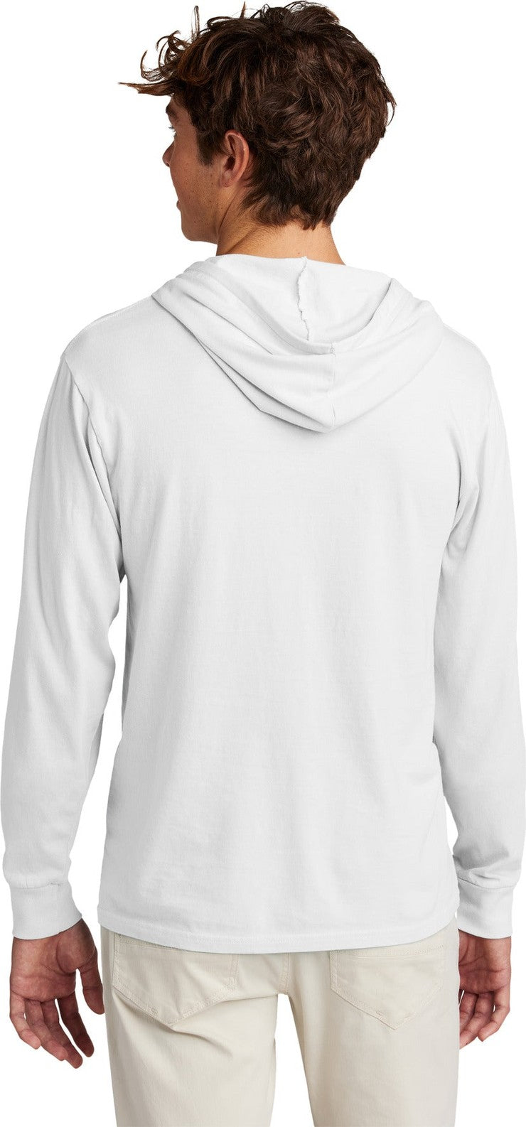 White Port & Co Beach Wash Garment-Dyed Pullover Hooded Tee PC099H