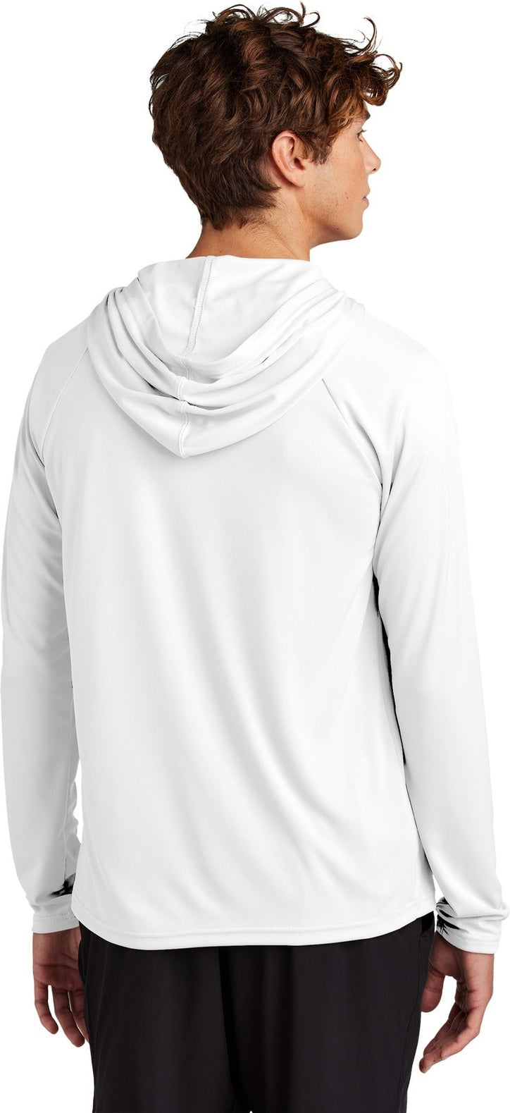 White Port & Co Performance Pullover Hooded Tee PC380H