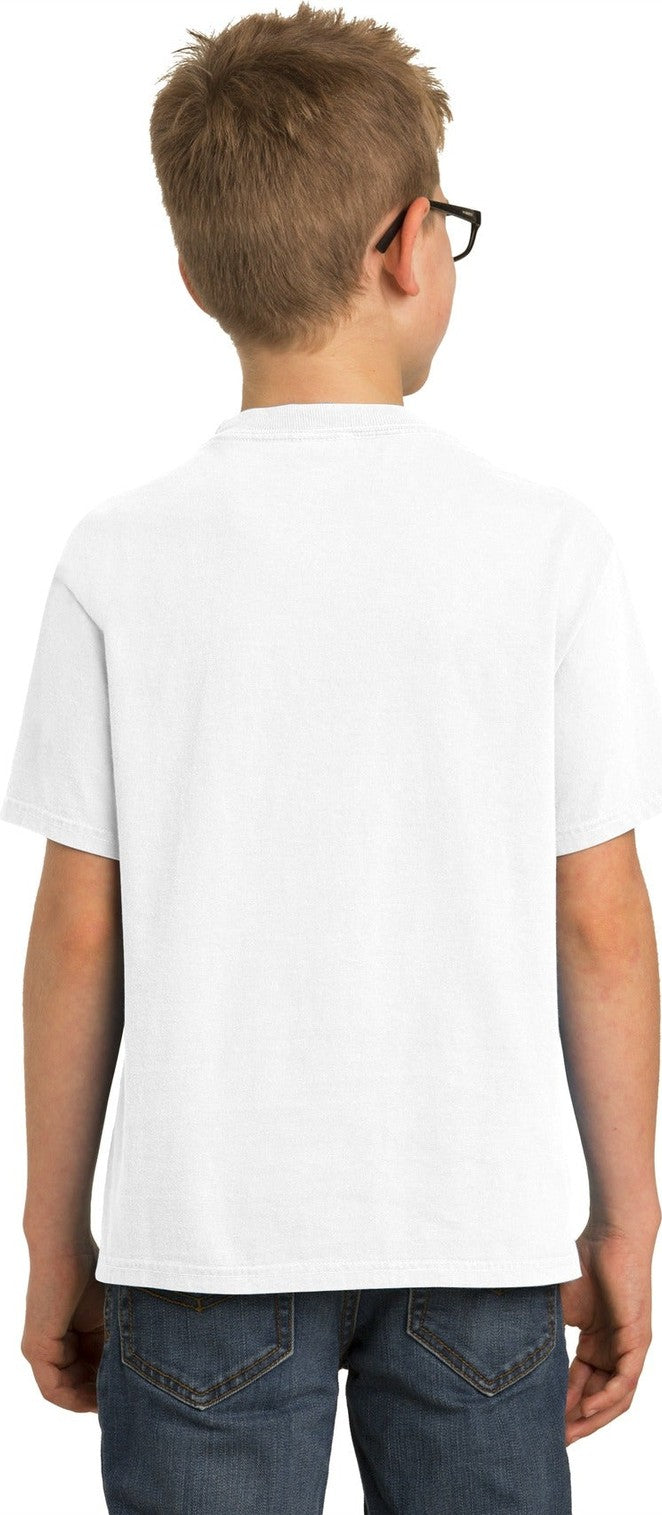 White Port & Co Youth Beach Wash Garment-Dyed Tee. PC099Y