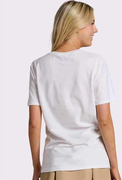 White Premium Cotton T-Shirt - 570MR