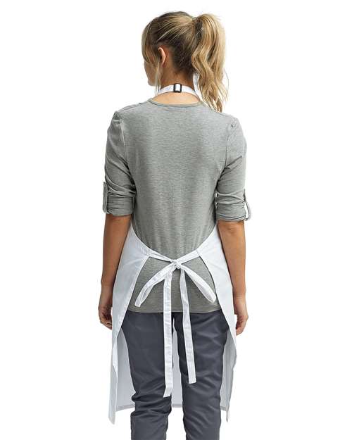 White Recycled Bib Apron - RP150