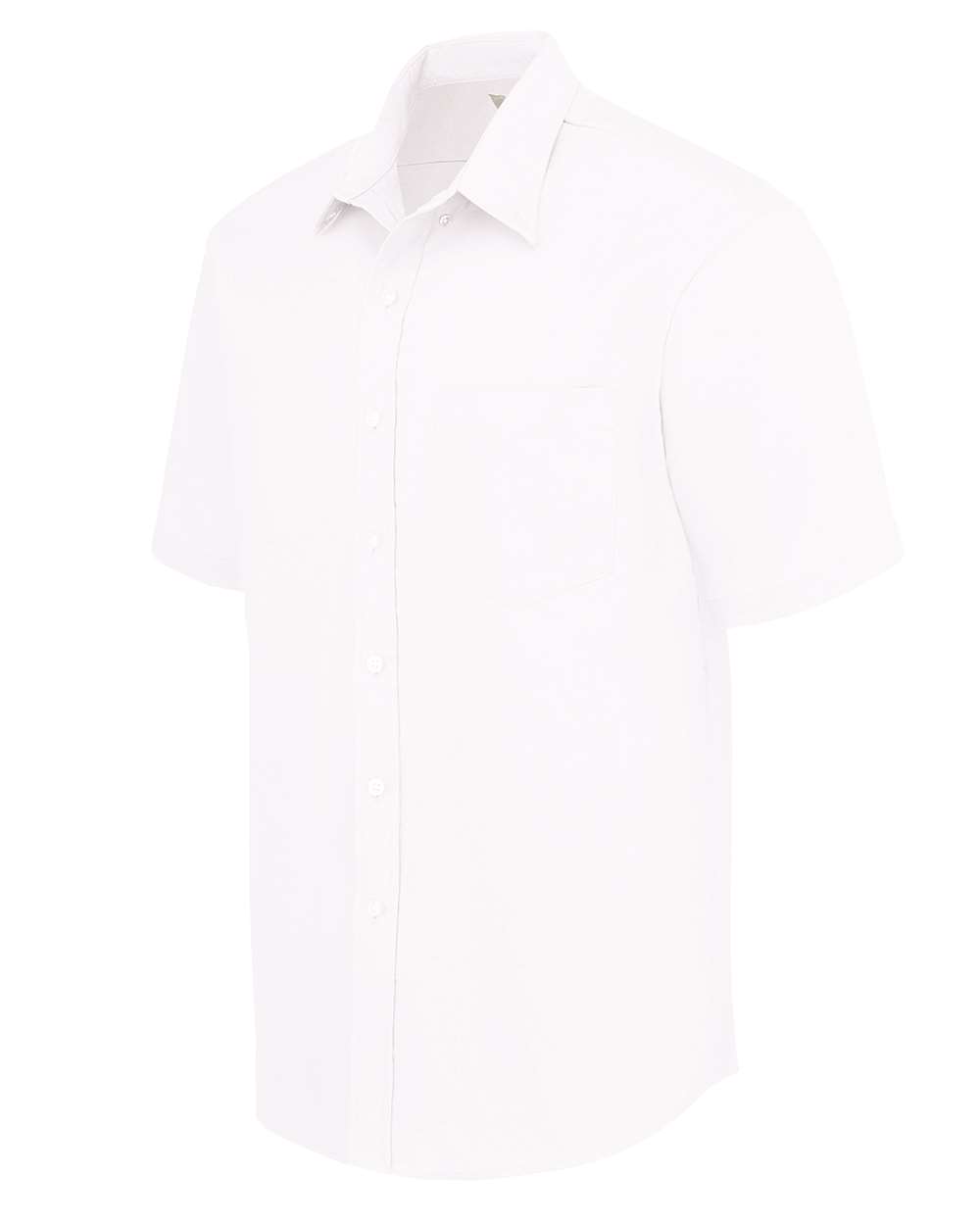 White Short Sleeve Oxford Shirt - SSS46