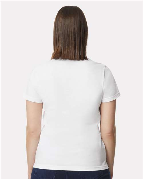 White Softstyle® Women&#39;s Midweight T-Shirt - 65000L