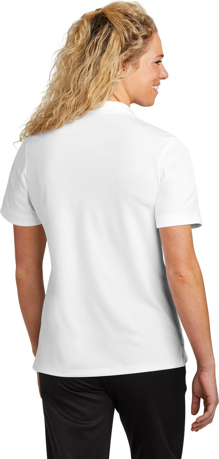 White Sport-Tek Women's UV Micropique Polo LST740