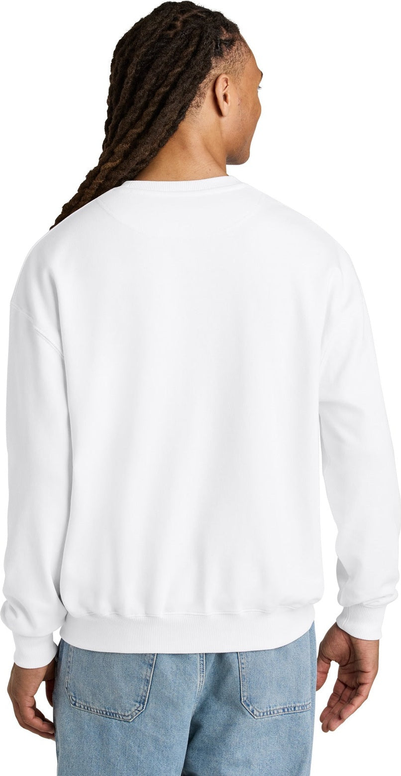 White Stanley/Stella Unisex Ledger Dry Crewneck Sweatshirt SXU029