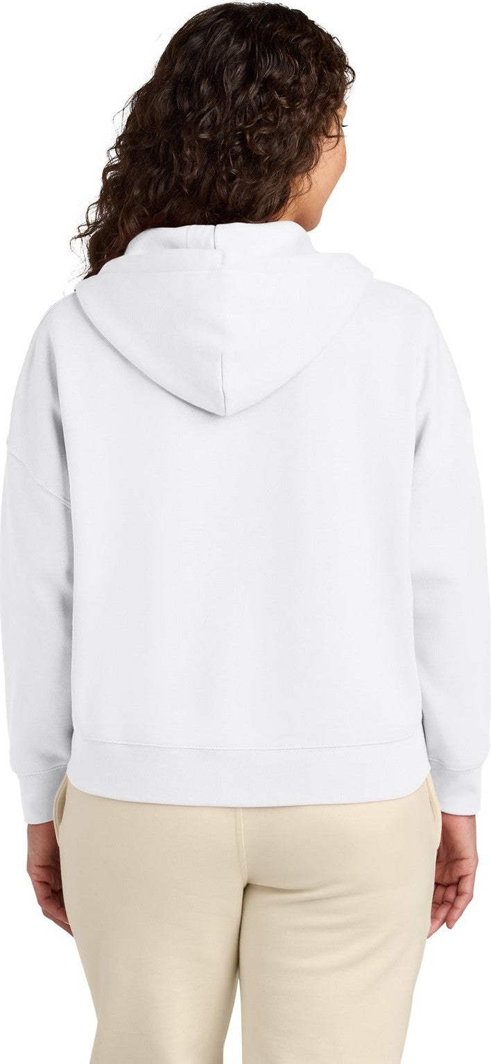 White Stanley/Stella Women's Stella Ida Full-Zip Hooded Sweatshirt SXW037