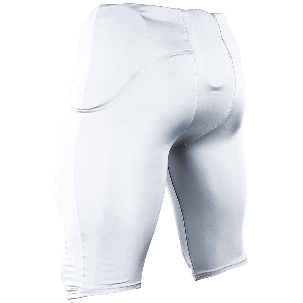 WHITE Terminator 3 Integrated Football Pant w/Built-in Pads