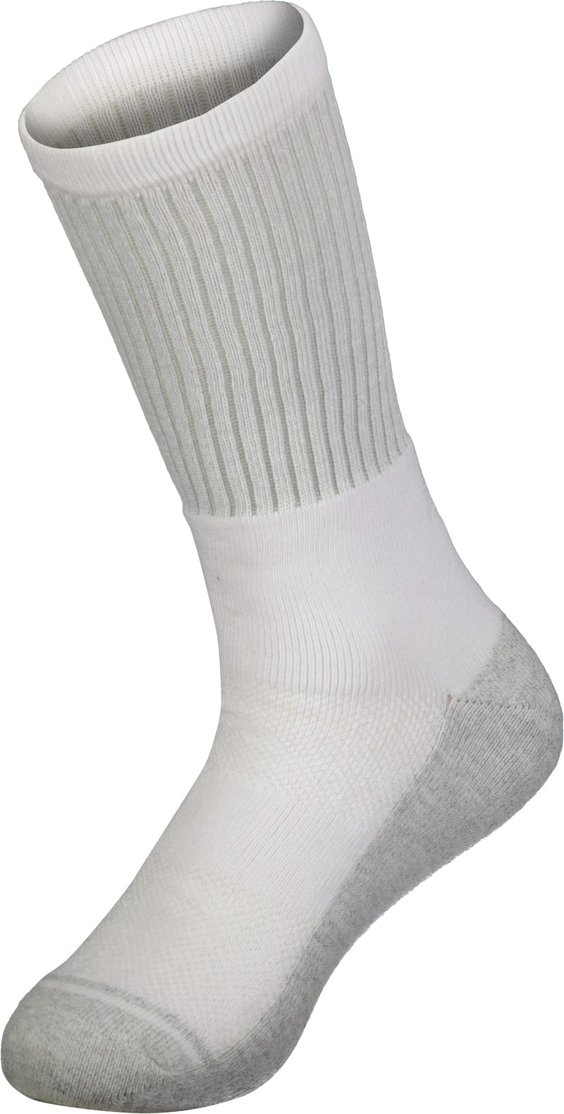 WHITE TONAL CREW SOCK