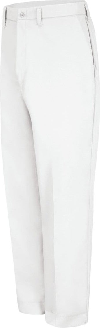 White - Unhemmed Red-E-Prest® Work Pants - Odd Sizes - PT10ODD