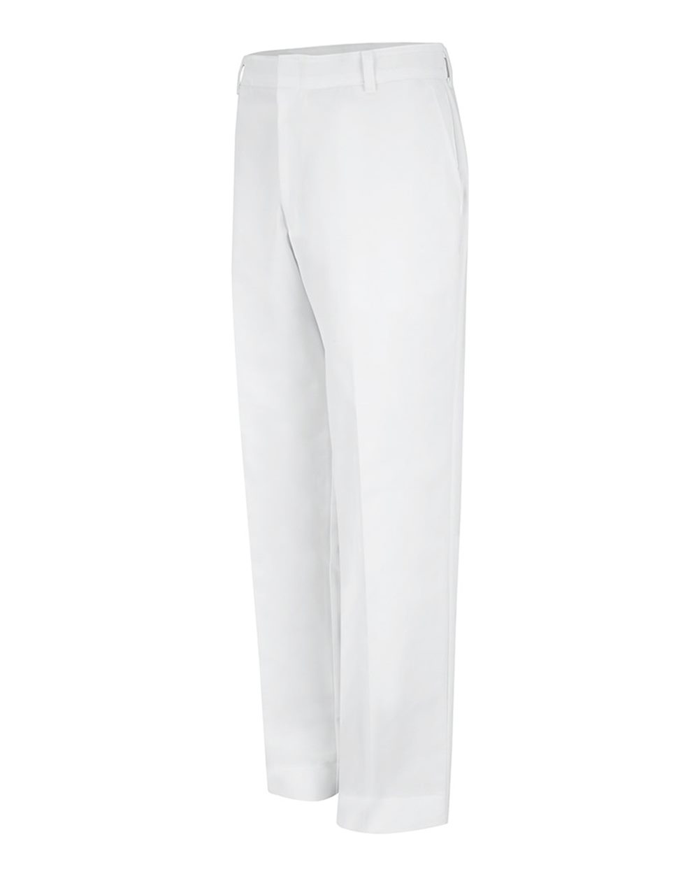 White - Unhemmed Specialized Work Pants - PT56