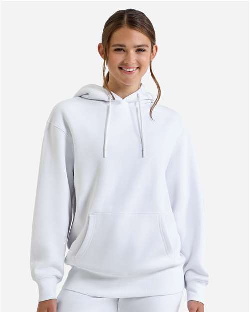 White Unisex Jamie Recycled Hooded Sweatshirt - TD602