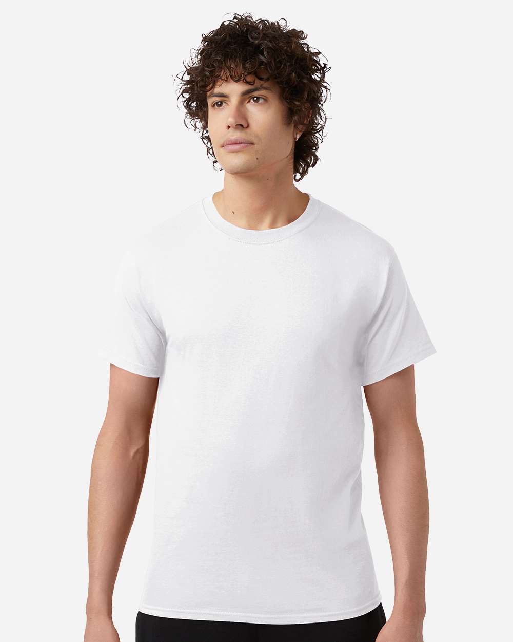 White Unisex Jersey T-Shirt - CH1000 plain