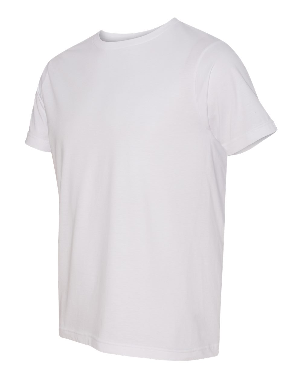 White USA-Made Fine Jersey T-Shirt - 5000