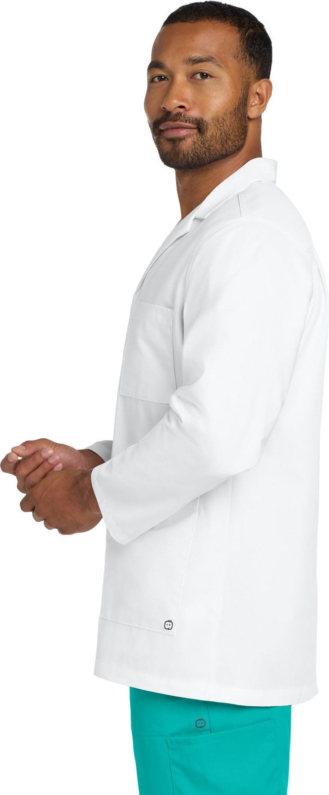 White Wink Men's Consultation Lab Coat WW5072