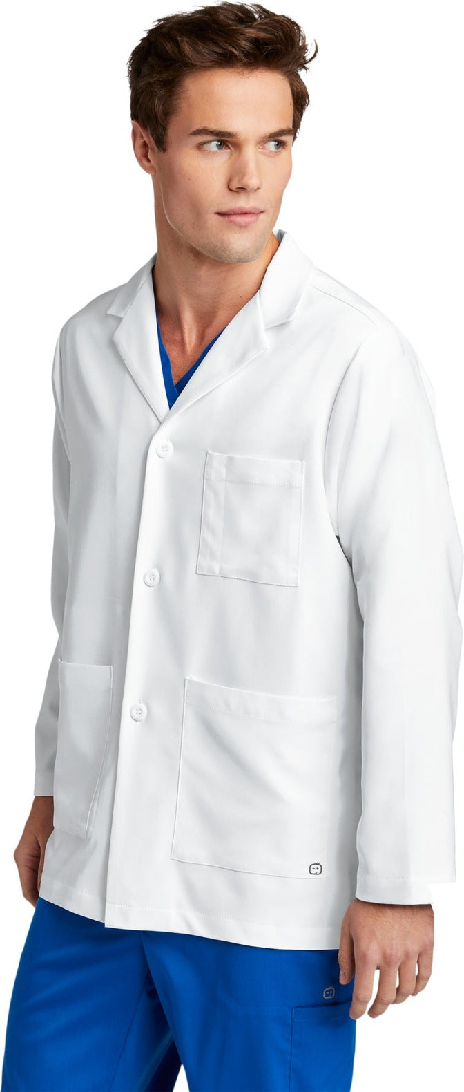 White Wink Men's Consultation Lab Coat WW5072