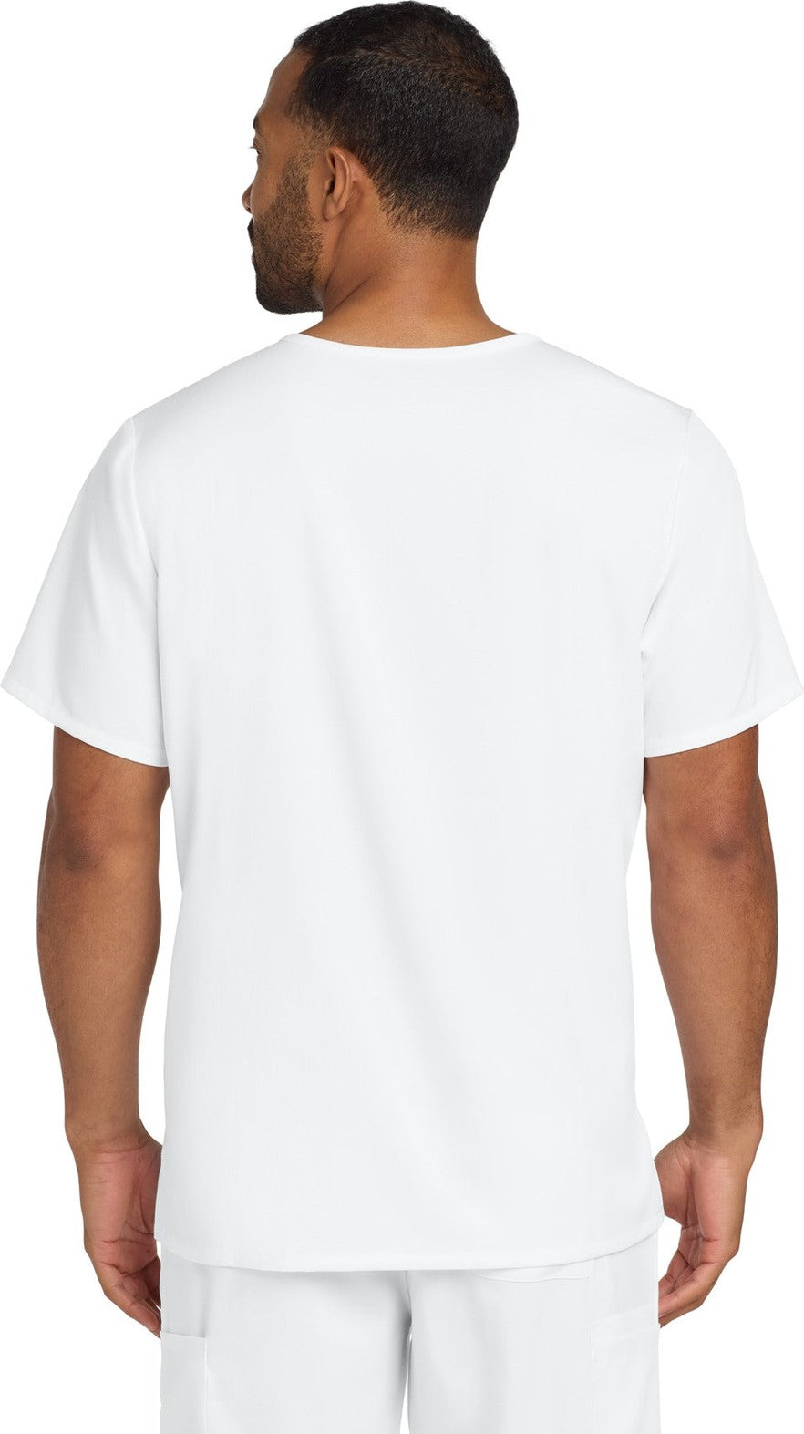 White Wink Men's Premiere Flex V-Neck Top WW5068