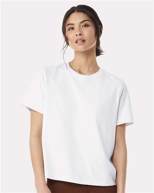 White Women&#39;s 6 oz Heavyweight Tee - 6110