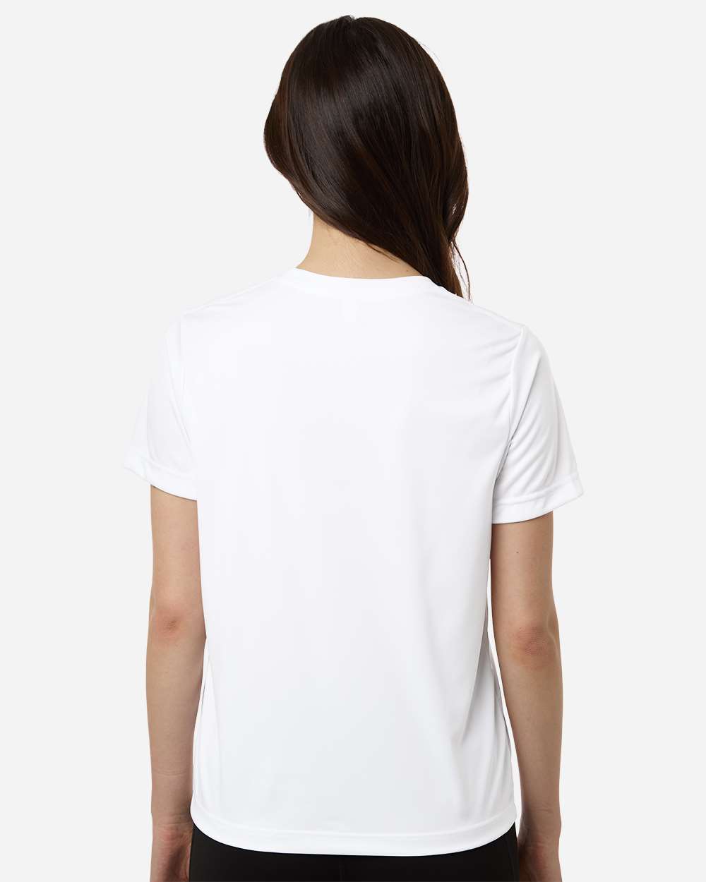 White Women's Capital Performance T-Shirt - CE10W plain