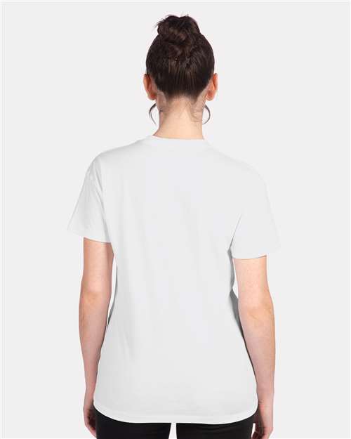 White Women&#39;s Cotton Relaxed T-Shirt - 3910
