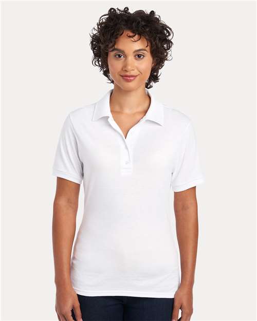 White Women&#39;s Dri-Power® Polo - 437F