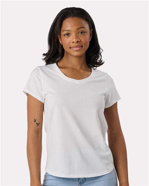 White Women&#39;s Eco T-Shirt - EC200