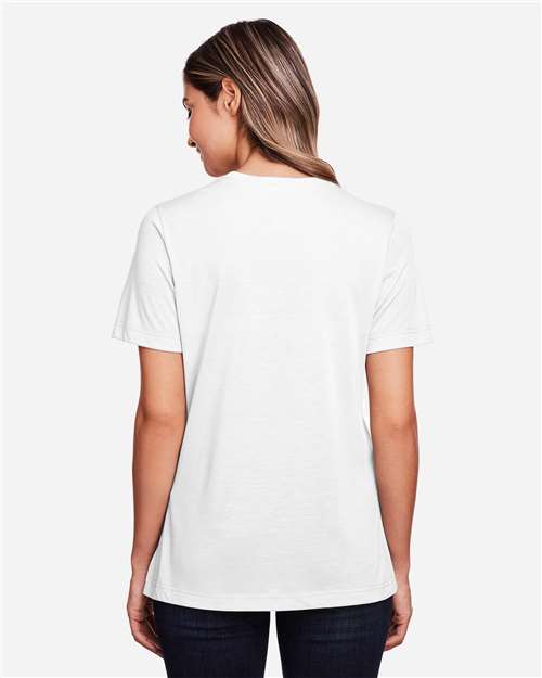 White Women&#39;s Fusion ChromaSoft™ Performance T-Shirt - CE111W