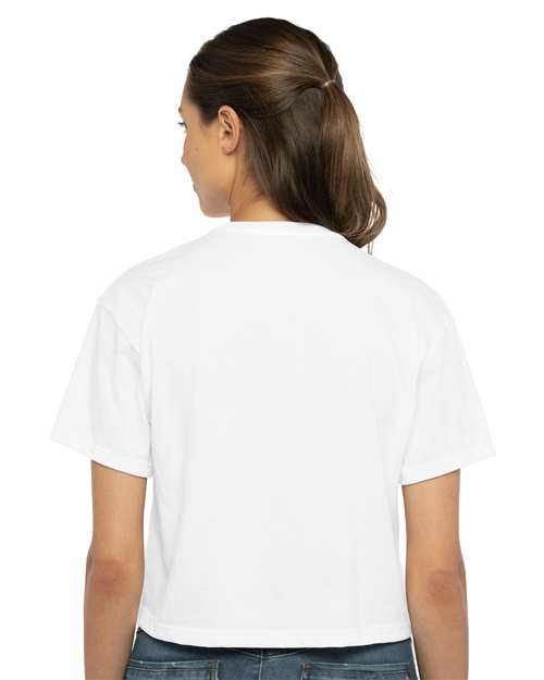 White Women&#39;s Ideal Crop Top - 1580