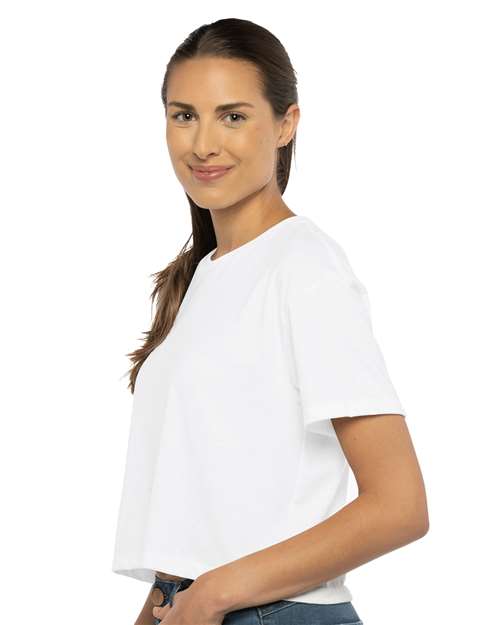 White Women&#39;s Ideal Crop Top - 1580