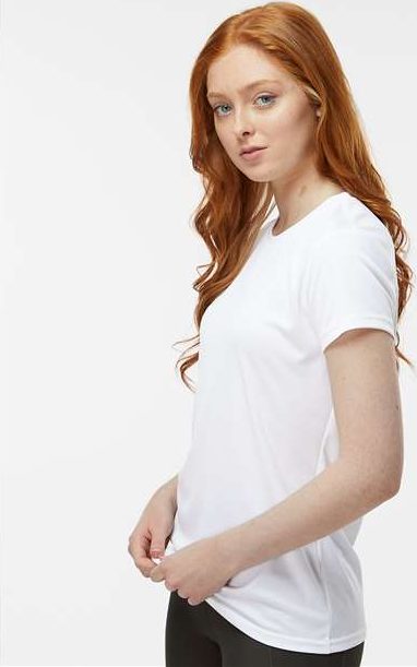 White Women's Islander Performance T-Shirt - 204