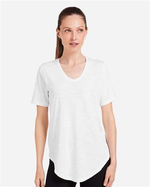 White Women&#39;s Longline T-Shirt - TW668S