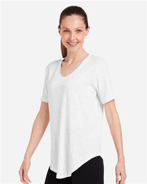 White Women&#39;s Longline T-Shirt - TW668S