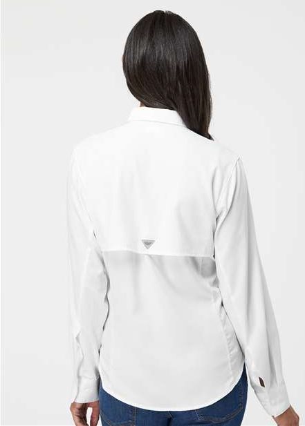 White Women&#39;s PFG Tamiami™ II Long Sleeve Shirt - 127570