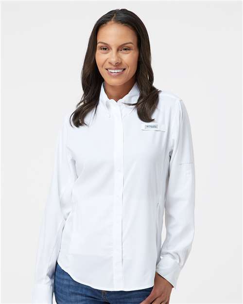 White Women&#39;s PFG Tamiami™ II Shirt - 212465