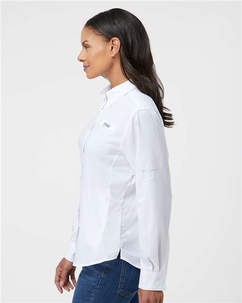 White Women&#39;s PFG Tamiami™ II Shirt - 212465