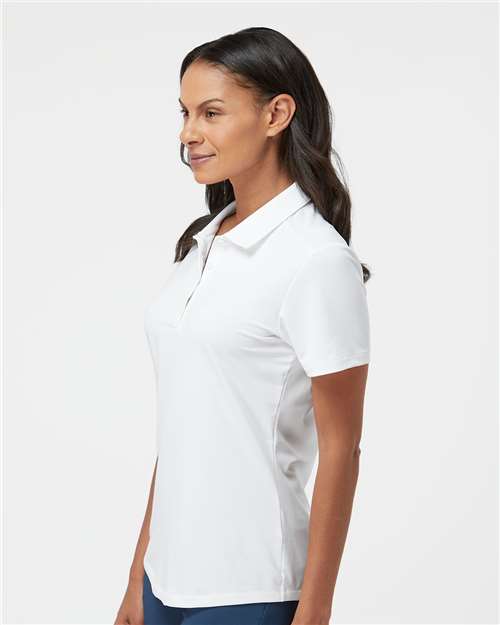 White Women's Ultimate Solid Polo - A515