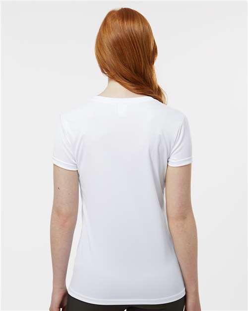 White Women's Vera V-Neck T-Shirt - 203