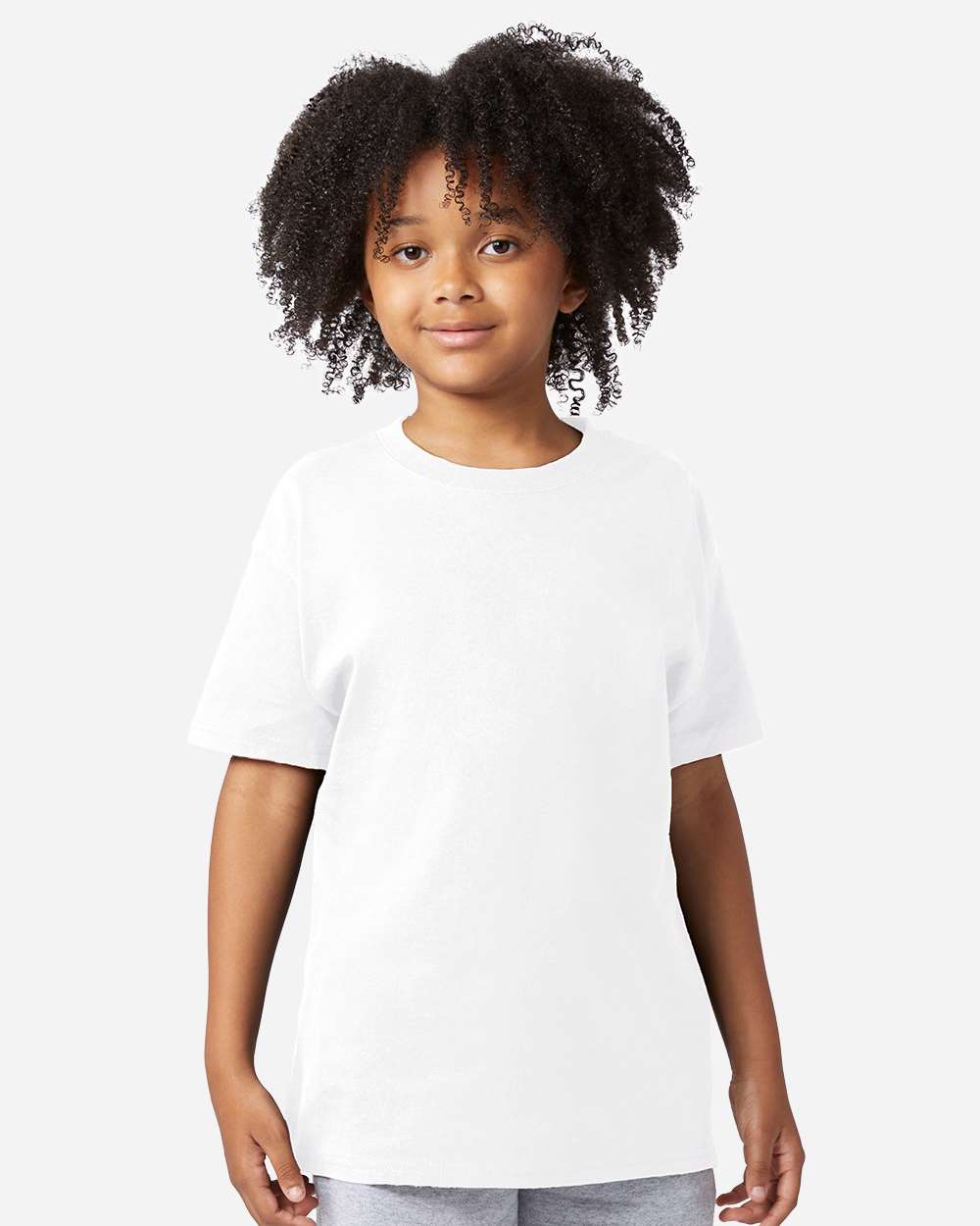 White Youth Jersey T-Shirt - CH1081