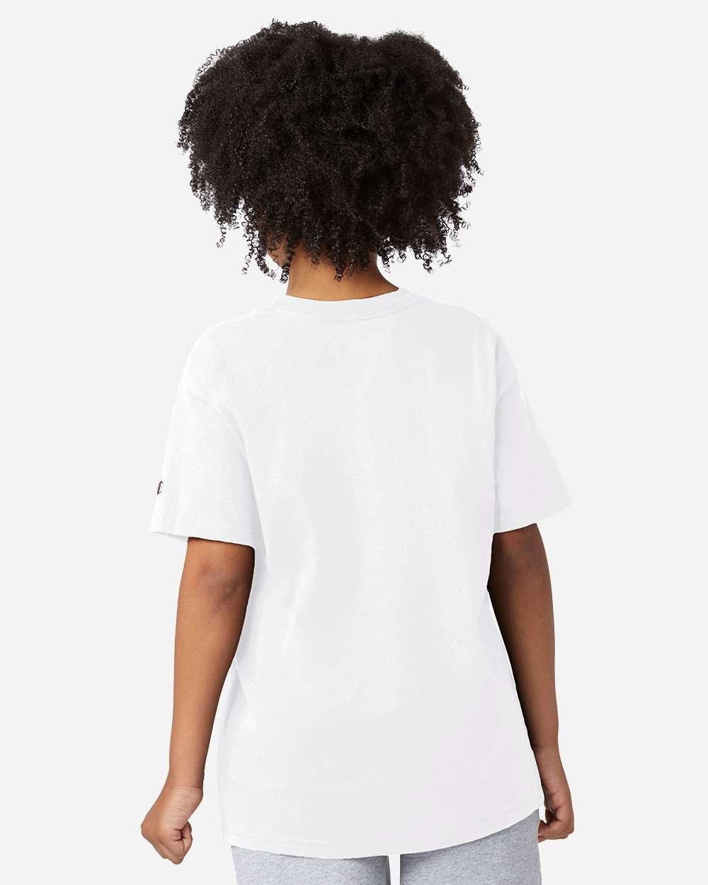 White Youth Jersey T-Shirt - CH1081